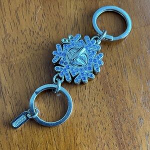 Coach Valet Crystal Key Chain